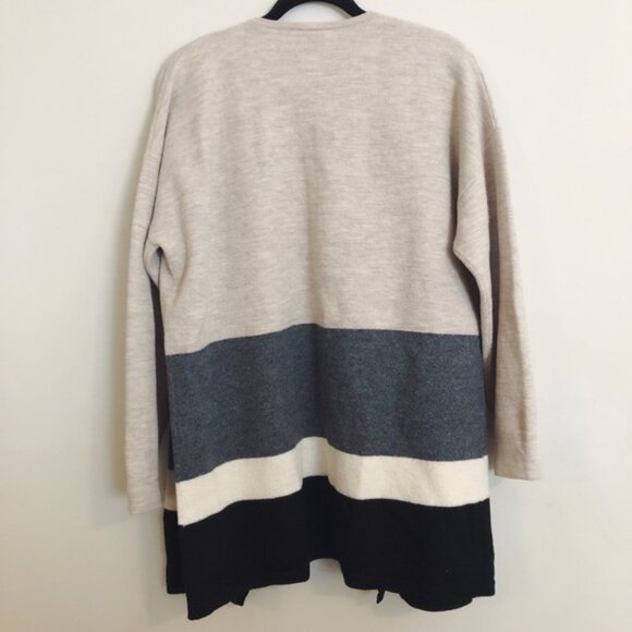 Madewell Meridian Colorblock Sweater Coat - Picture 6 of 6